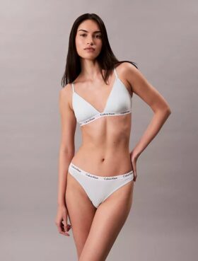 Carousel Bikini in cotone Stretch a costine, confezione da 3