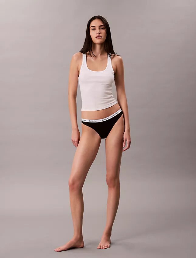 Carousel Bikini in cotone Stretch a costine, confezione da 3 Carousel Bikini in cotone Stretch a costine, confezione da 3