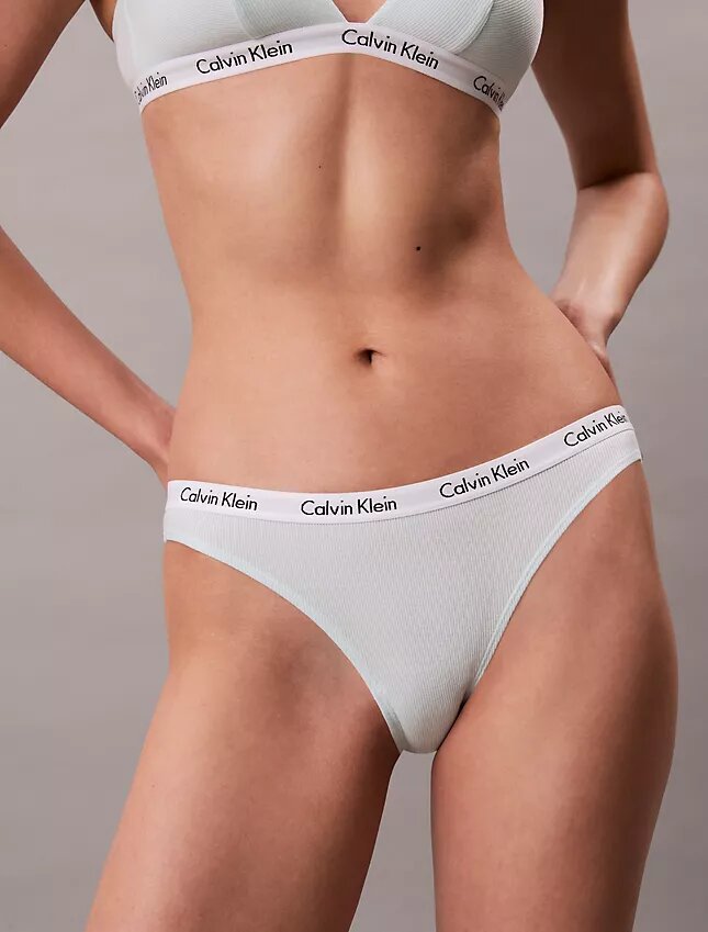 Carousel Bikini in cotone Stretch a costine, confezione da 3 Carousel Bikini in cotone Stretch a costine, confezione da 3