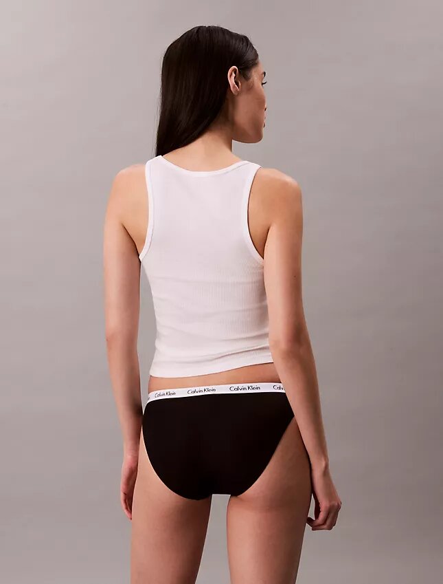 Carousel Bikini in cotone Stretch a costine, confezione da 3 Carousel Bikini in cotone Stretch a costine, confezione da 3