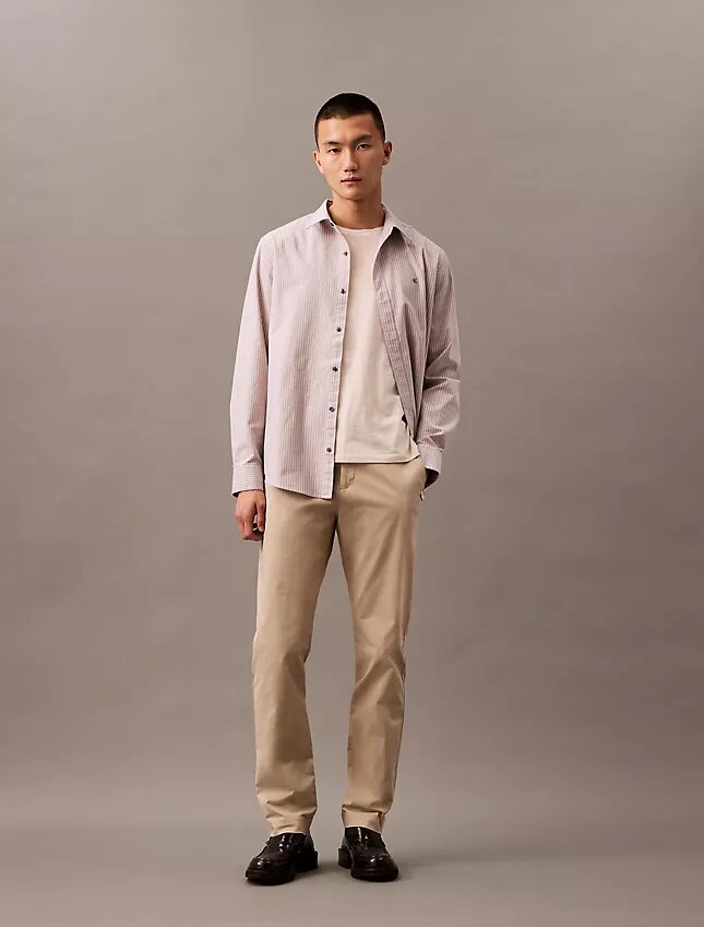 Chino in cotone elasticizzato Chino in cotone elasticizzato