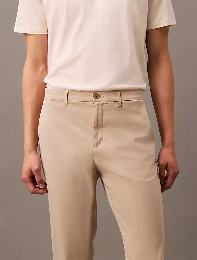 Chino in cotone elasticizzato Chino in cotone elasticizzato