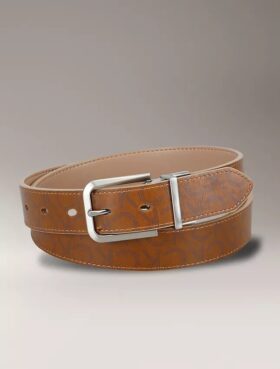 Cintura con logo Monogram reversibile