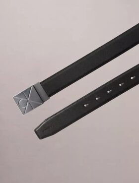 Cintura con placca con logo
