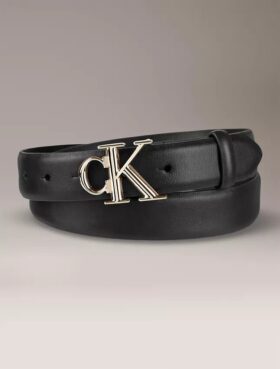 Cintura con placca con logo Monogram