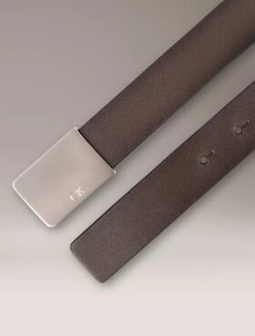 Cintura con placca liscia