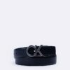 Cintura da cerimonia reversibile con placca con logo Ck Cintura da cerimonia reversibile con placca con logo Ck