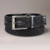 Cintura reversibile con logo jacquard Cintura reversibile con logo jacquard