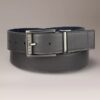 Cintura reversibile con logo jacquard Cintura reversibile con logo jacquard