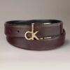 Cintura reversibile con placca con logo Monogram Cintura reversibile con placca con logo Monogram