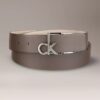 Cintura reversibile con placca con logo Monogram Cintura reversibile con placca con logo Monogram