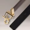 Cintura reversibile con placca con logo Monogram Cintura reversibile con placca con logo Monogram