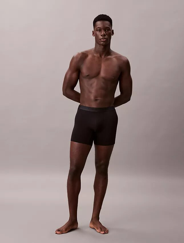 Ck Black Boxer Brief in confezione da 3 Ck Black Boxer Brief in confezione da 3