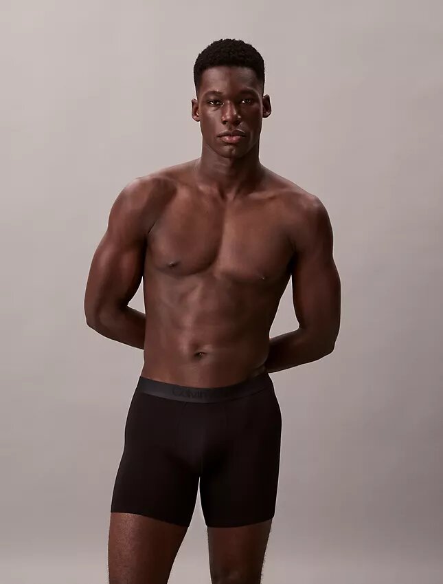 Ck Black Boxer Brief in confezione da 3 Ck Black Boxer Brief in confezione da 3