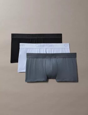 CK Black Confezione da 3 Low Rise Trunk