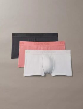 CK Black Confezione da 3 Low Rise Trunk
