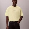 Ckj T-shirt comoda con grafica del logo Ckj T-shirt comoda con grafica del logo