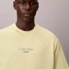 Ckj T-shirt comoda con grafica del logo Ckj T-shirt comoda con grafica del logo