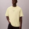 Ckj T-shirt comoda con grafica del logo Ckj T-shirt comoda con grafica del logo
