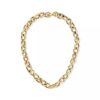 Collana con maglie scultoree Collana con maglie scultoree