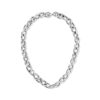 Collana con maglie scultoree Collana con maglie scultoree