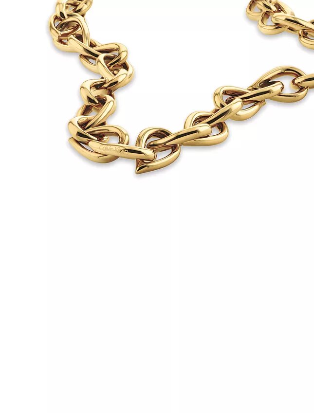 Collana con maglie scultoree Collana con maglie scultoree