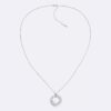Collana con pendente rotondo scultoreo Collana con pendente rotondo scultoreo