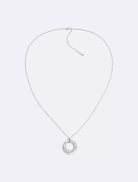 Collana con pendente rotondo scultoreo