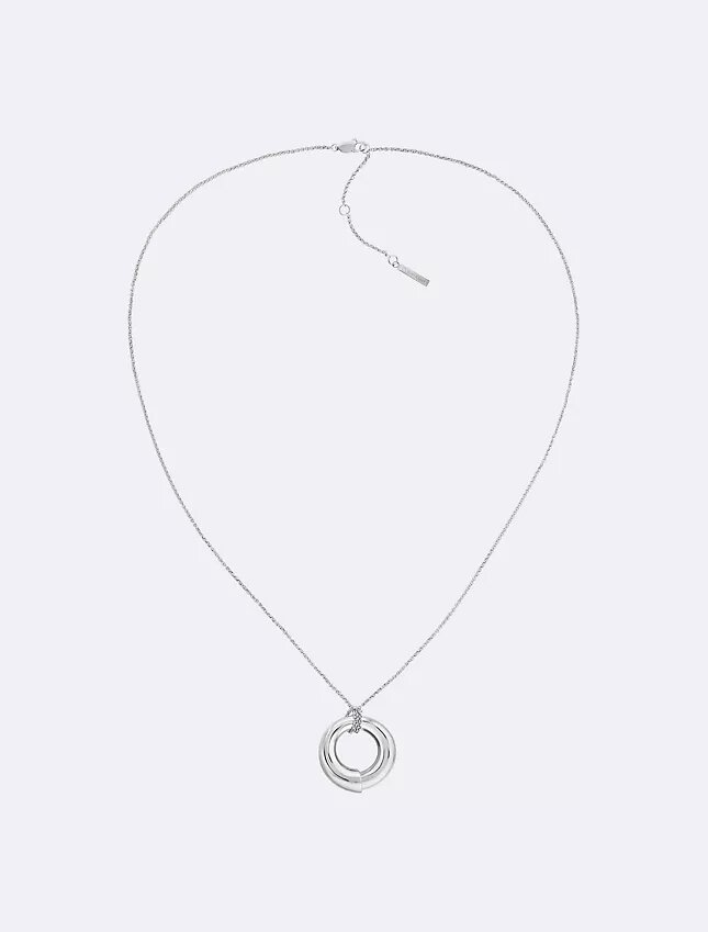 Collana con pendente rotondo scultoreo Collana con pendente rotondo scultoreo