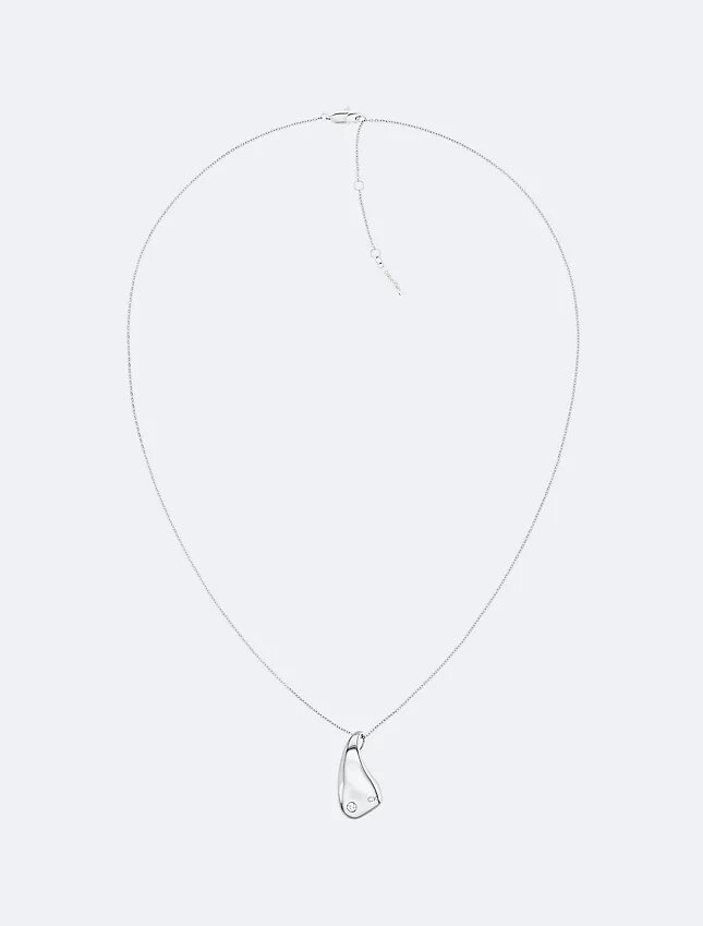 Collana minimalista dalle forme organiche Collana minimalista dalle forme organiche