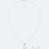 Collana minimalista dalle forme organiche Collana minimalista dalle forme organiche