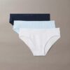 Confezione da 3 bikini a vita media Bonded Flex Confezione da 3 bikini a vita media Bonded Flex