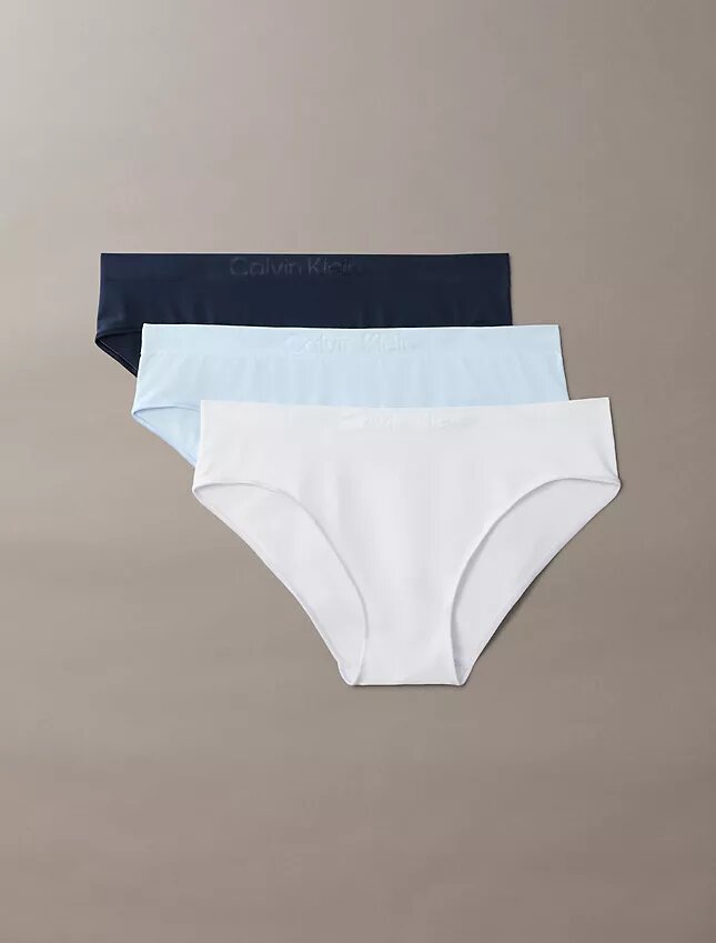 Confezione da 3 bikini a vita media Bonded Flex Confezione da 3 bikini a vita media Bonded Flex