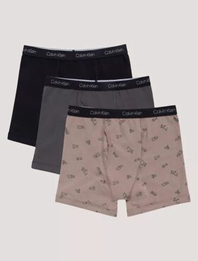 Confezione da 3 Boxer aderenti in cotone Cotton Stretch per bambini