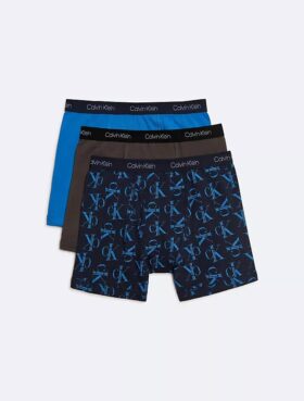 Confezione da 3 Boxer aderenti in cotone Cotton Stretch per bambini