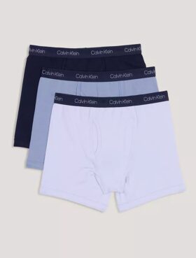 Confezione da 3 Boxer aderenti in cotone Cotton Stretch per bambini