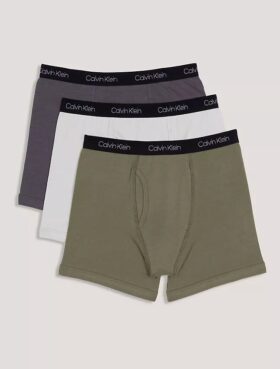 Confezione da 3 Boxer aderenti in cotone Cotton Stretch per bambini