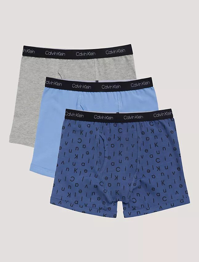 Confezione da 3 Boxer aderenti in cotone Cotton Stretch per bambini Confezione da 3 Boxer aderenti in cotone Cotton Stretch per bambini