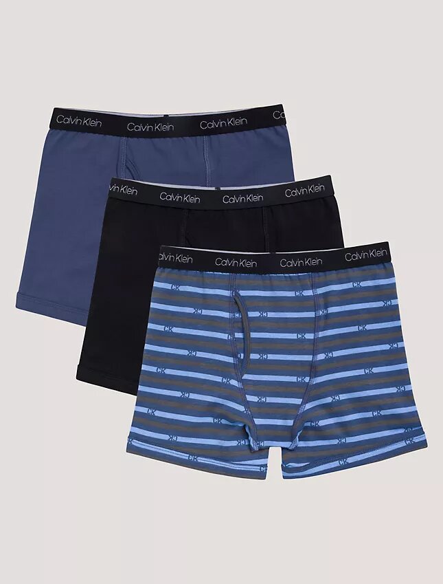 Confezione da 3 Boxer aderenti in cotone Cotton Stretch per bambini Confezione da 3 Boxer aderenti in cotone Cotton Stretch per bambini