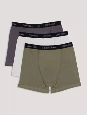 Confezione da 3 Boxer aderenti in cotone Cotton Stretch per bambini