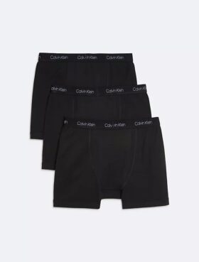 Confezione da 3 Boxer aderenti in cotone Cotton Stretch per bambini