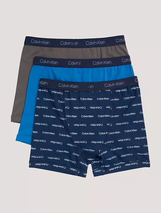 Confezione da 3 Boxer aderenti in cotone Cotton Stretch per bambini Confezione da 3 Boxer aderenti in cotone Cotton Stretch per bambini