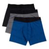 Confezione da 3 Boxer aderenti in rete performanti per bambini Confezione da 3 Boxer aderenti in rete performanti per bambini