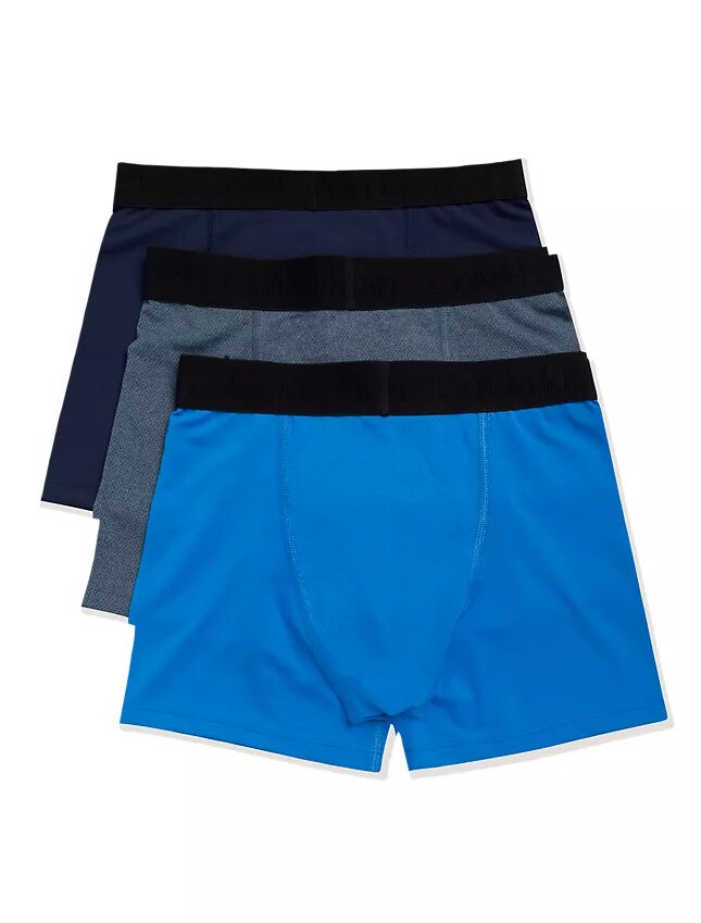 Confezione da 3 Boxer aderenti in rete performanti per bambini Confezione da 3 Boxer aderenti in rete performanti per bambini