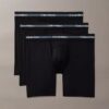 Confezione da 3 Boxer aderenti lunghi Icon Active Mesh