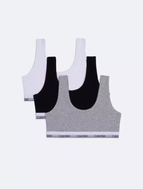 Confezione da 3 Bralette moderne in Modern Cotton per bambine