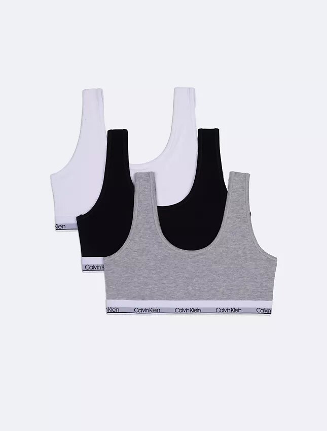 Confezione da 3 Bralette moderne in Modern Cotton per bambine Confezione da 3 Bralette moderne in Modern Cotton per bambine