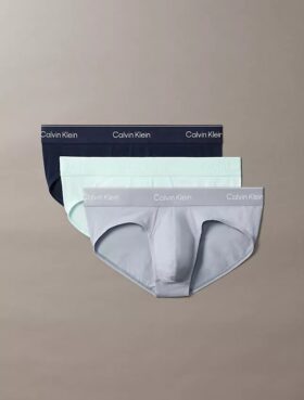 Confezione da 3 slip a vita bassa in cotone Cotton Stretch Icon