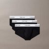 Confezione da 3 slip a vita bassa in cotone Cotton Stretch Icon