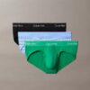 Confezione da 3 slip a vita bassa in cotone Cotton Stretch Icon